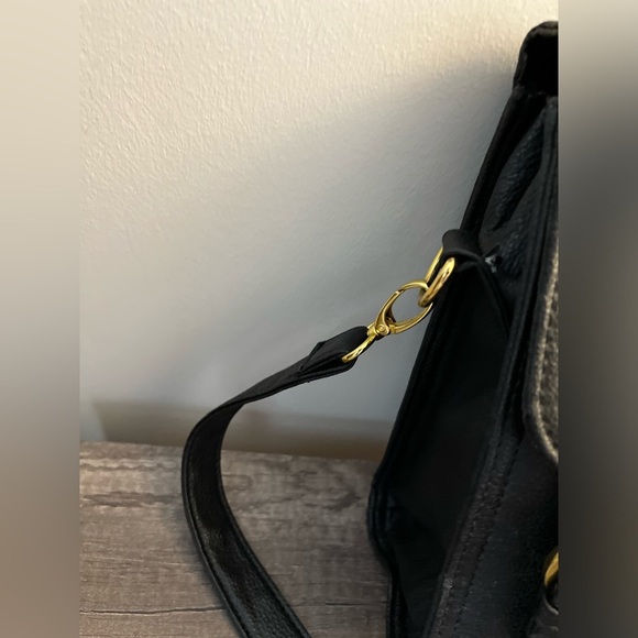 Street Level Faux leather Black Satchel - Picture 5 of 11